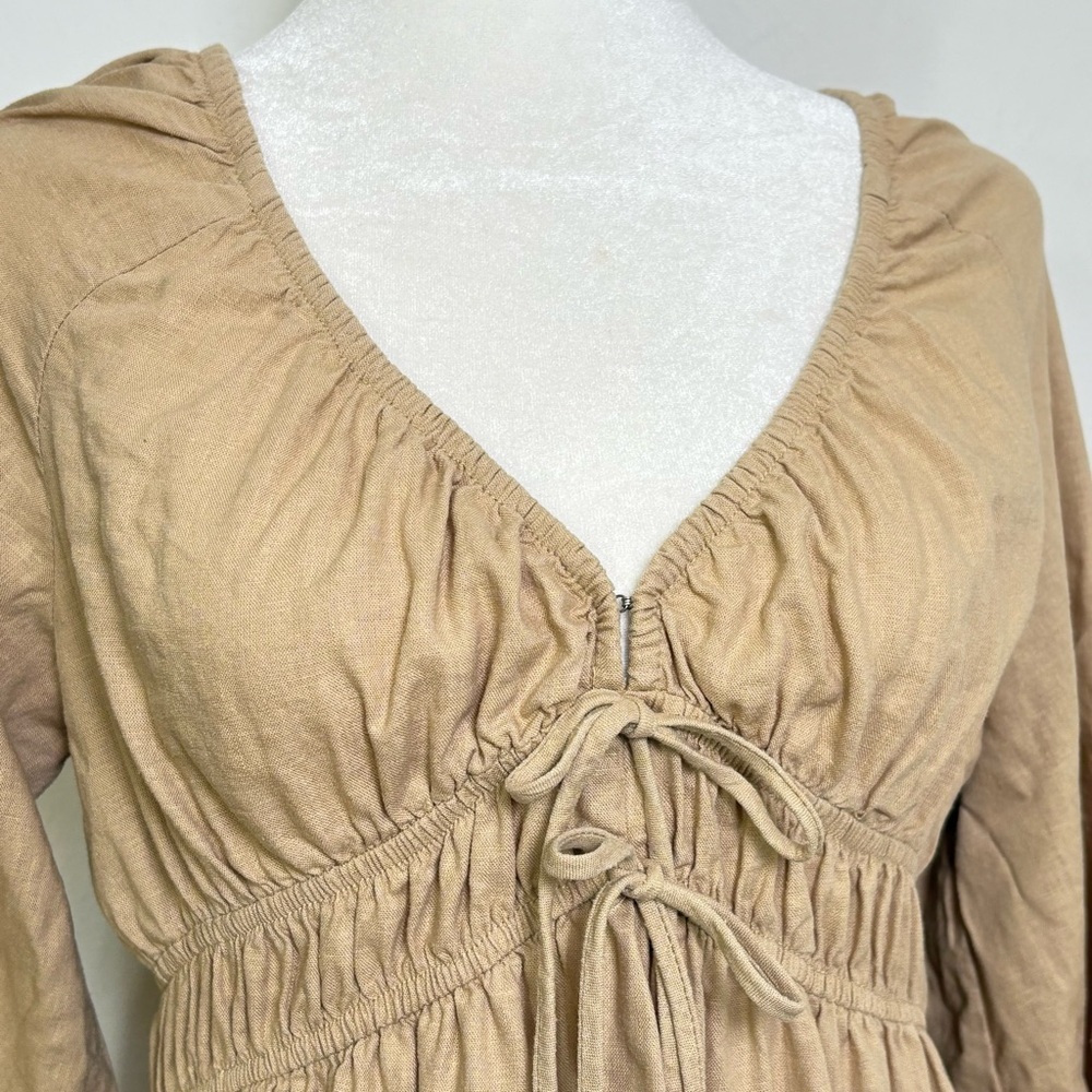 Target Universal Thread Linen Prairie Milkmaid Pe… - image 3